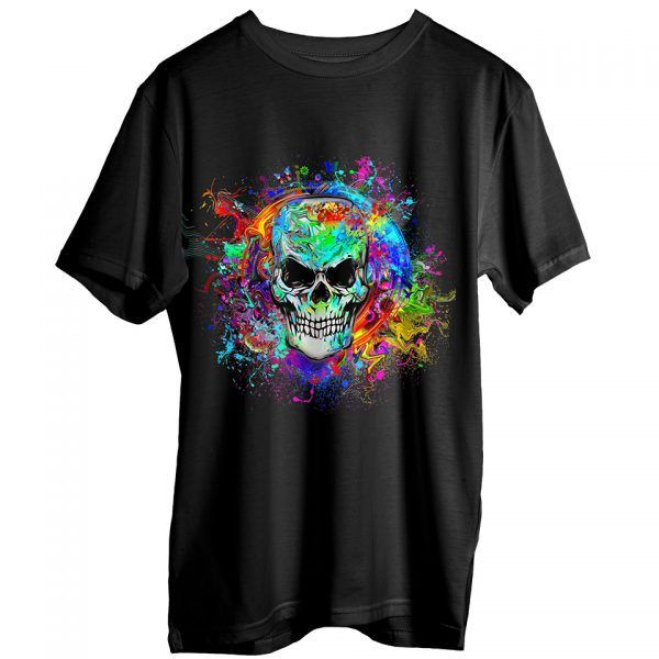 Totenkopf mann Schwarz