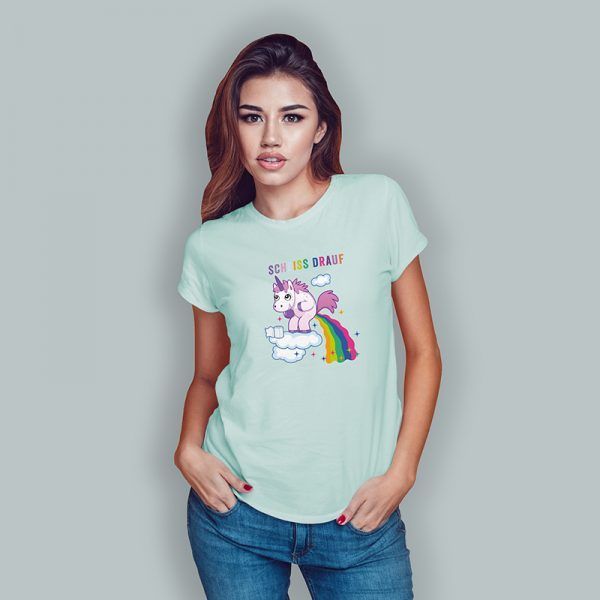 scheiss drauf tuerkis