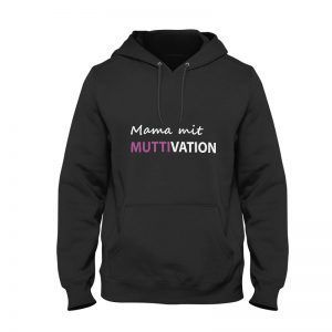 Muttivation unisex schwarz