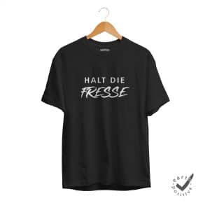 herren fresse schwarzes shirt