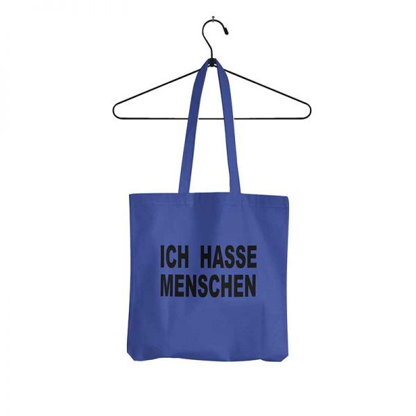 ich hasse menschen blau