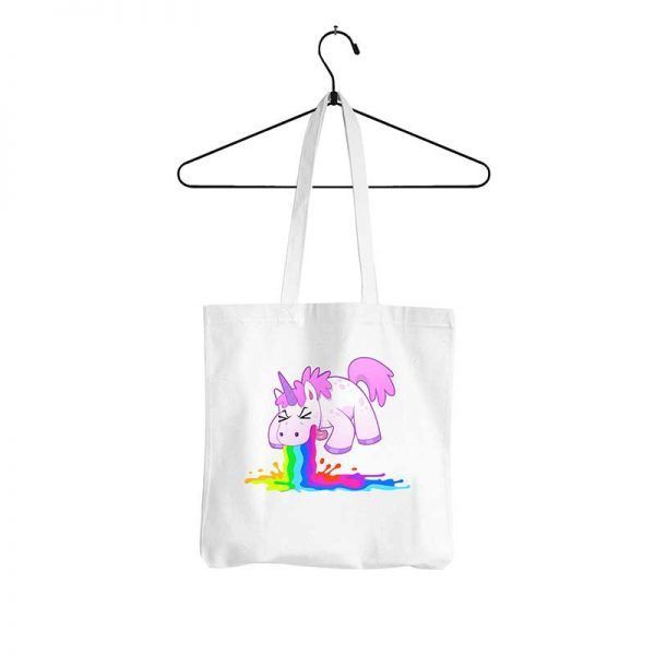 kotzendes einhorn weiss