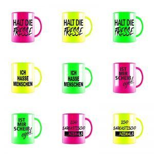 tassen neon