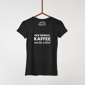 Kaffee macht schoen schwarz