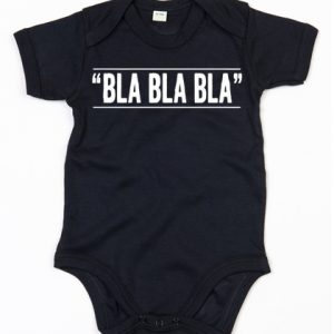 Babybody schwarz Blablabla