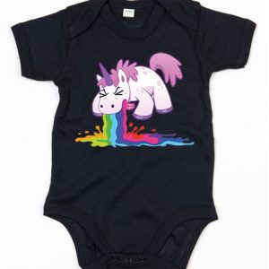 Babybody schwarz Kotzen