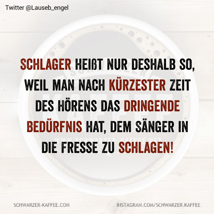 SCHLAGER SCHWARZERKAFFEE