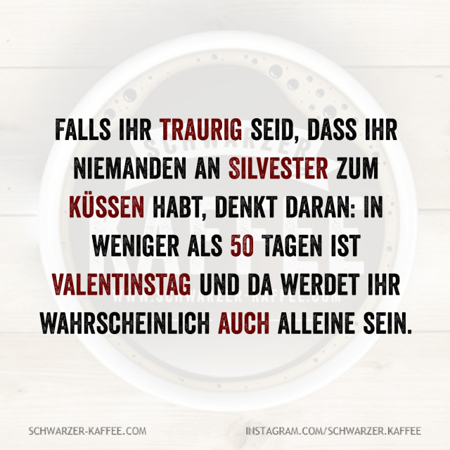 SILVESTER TRAURIG — SCHWARZERKAFFEE