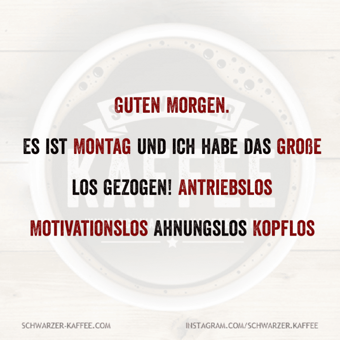 GUTEN — SCHWARZERKAFFEE