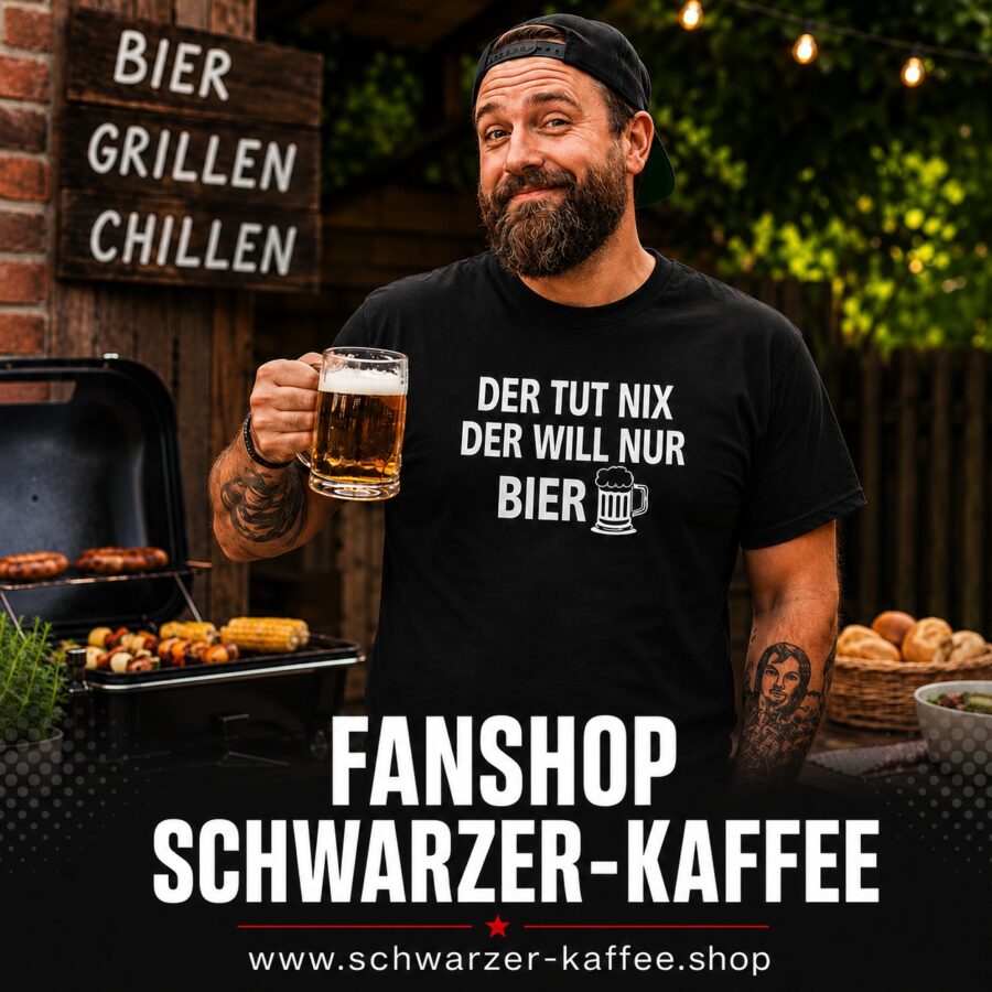 Schwarzer Kaffee Fanshop